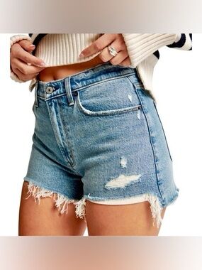ABERCROMBIE & FITCH The mom short high rise - curve love